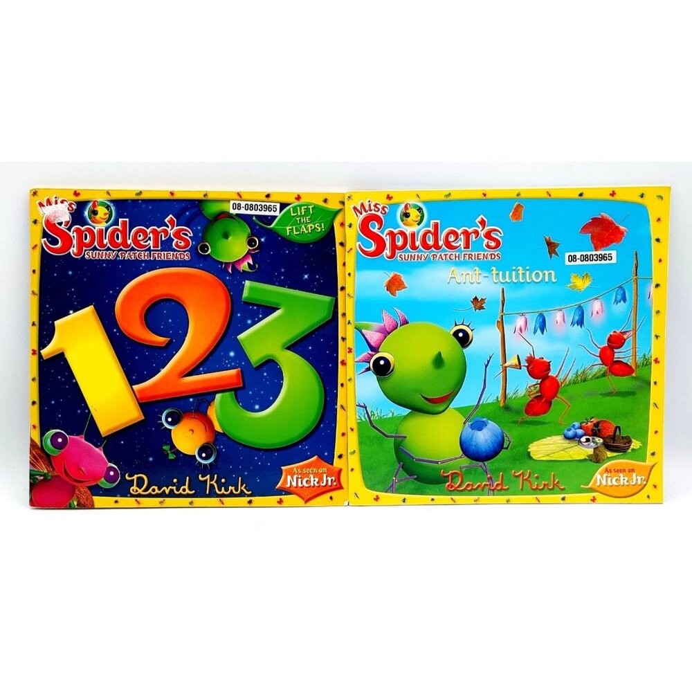 Miss Spider's Sunny Patch Friends Books : 123 & Ant-tuition David Kirk